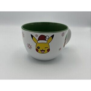 Pokémon 2023 Holiday Mug Bowl 24 oz – Pikachu, Squirtle & Charmander